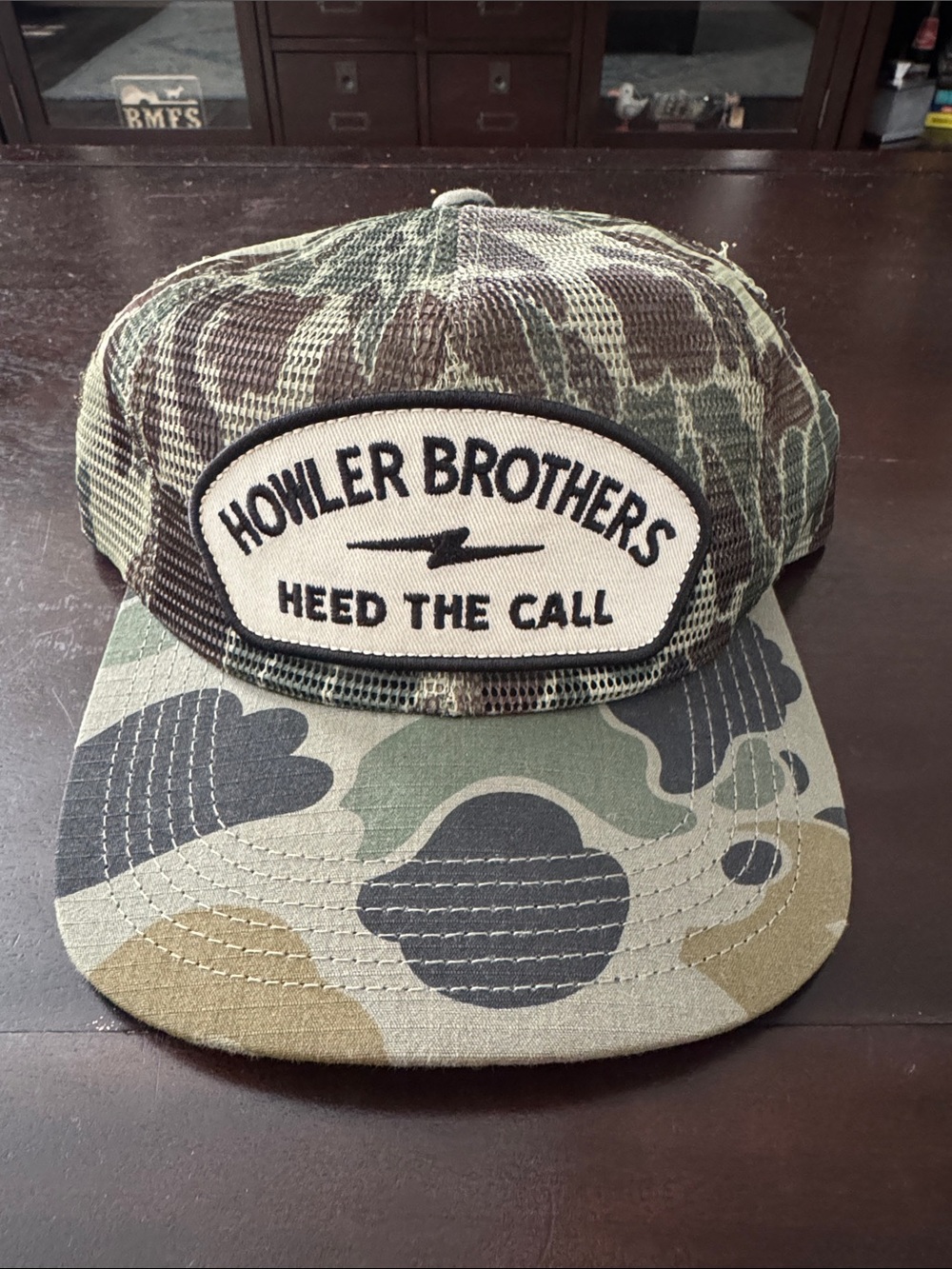 Howler Brothers Head the Call Trucker Hat - camo